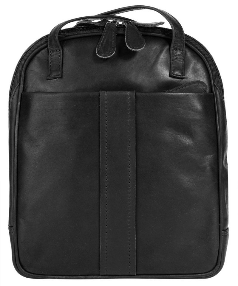 Cluty Cityrucksack, echt Leder von Cluty