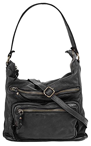 Cluty Shopper Echt Leder Damen | Made in Italy | Designertasche mit variablem Trageriemen | City-Handtasche mit Smartphonefach | 021134 von Cluty