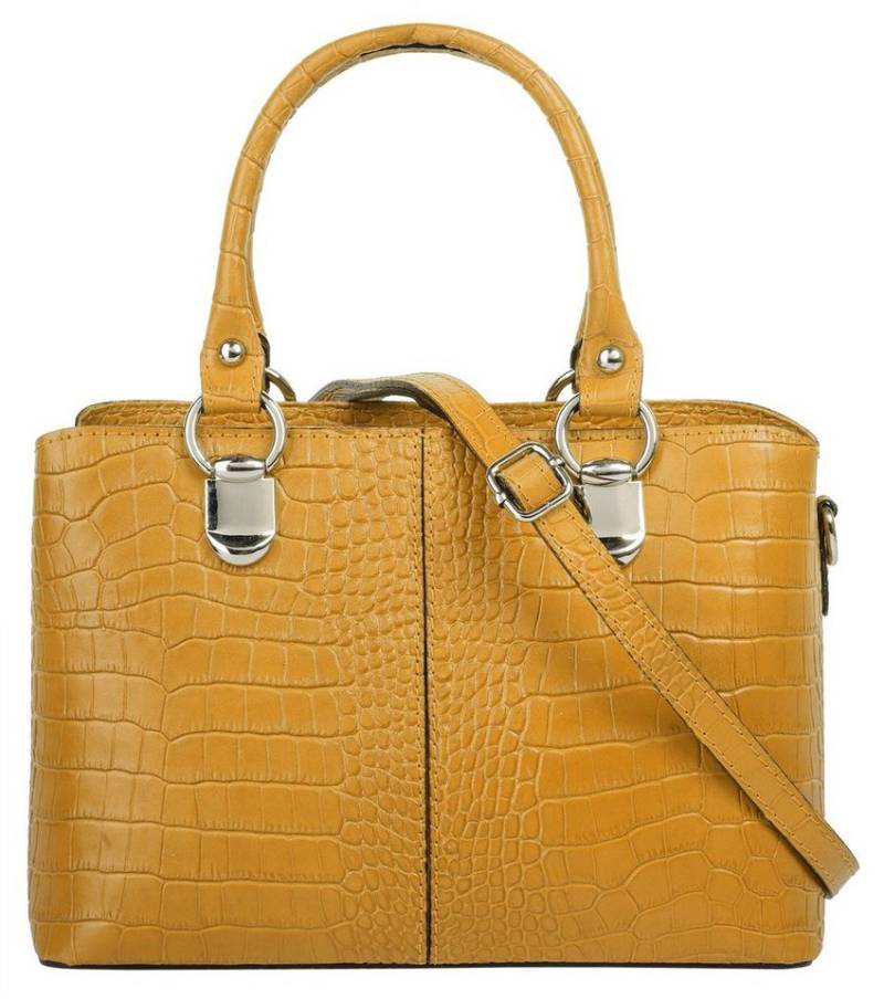 Cluty Umhängetasche, echt Leder, Made in Italy von Cluty