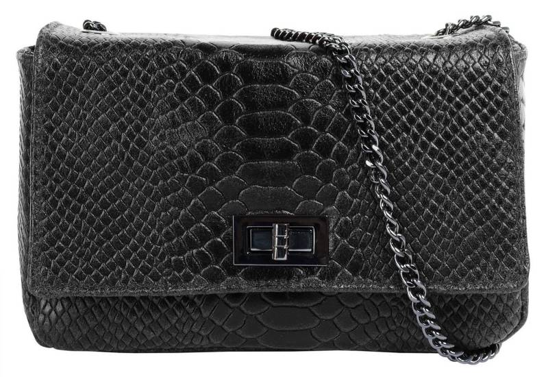 Cluty Umhängetasche, echt Leder, Made in Italy von Cluty