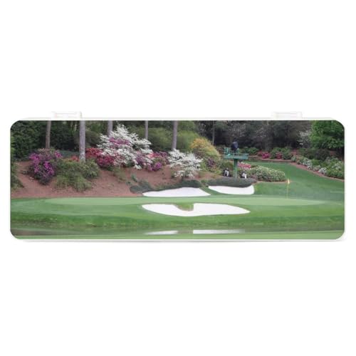 Cmagnifico Federmäppchen, Golfplatz, kreative einfache Schreibwaren-Box, 19,5 x 7,1 x 2,7 cm, Stil:, Einheitsgröße, Federmäppchen von Cmagnifico