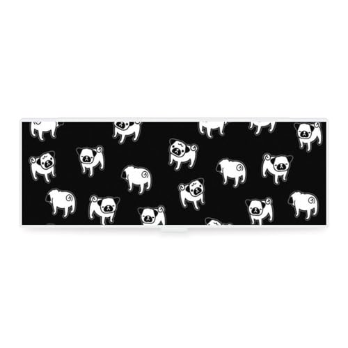 Cmagnifico Federmäppchen, Mops, kreative einfache Schreibwaren-Box, 19,5 x 6,8 x 3 cm, Stil:, Einheitsgröße, Federmäppchen von Cmagnifico