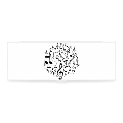 Cmagnifico Federmäppchen, Musiknoten, kreative einfache Schreibwaren-Box, 19,5 x 6,8 x 3 cm, Stil:, Einheitsgröße, Federmäppchen von Cmagnifico