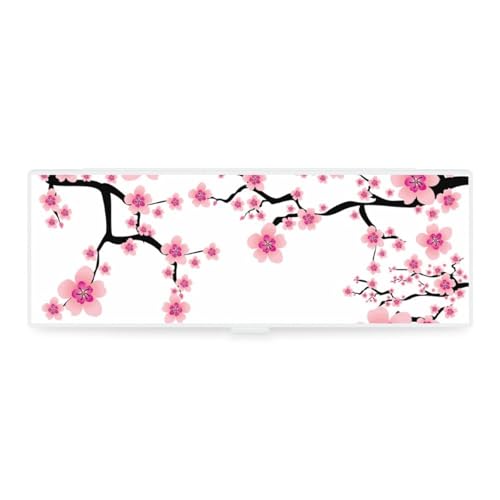 Cmagnifico Federmäppchen, Pflaumenblüte, kreative einfache Schreibwaren-Box, 19,5 x 6,8 x 3 cm, Stil:, Einheitsgröße, Federmäppchen von Cmagnifico