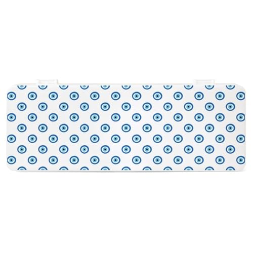 Cmagnifico Federmäppchen, böse Blicke, kreative einfache Schreibwaren-Box, 19,5 x 7,1 x 2,7 cm, Stil:, Einheitsgröße, Federmäppchen von Cmagnifico