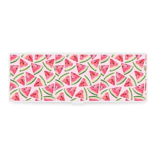 Cmagnifico Federmäppchen, fruchtige Wassermelone, kreative einfache Schreibwaren-Box, 19,5 x 6,8 x 3 cm, Stil:, Einheitsgröße, Federmäppchen von Cmagnifico