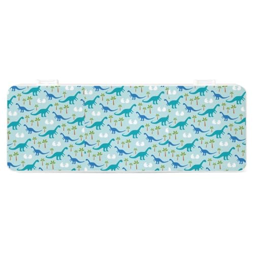 Cmagnifico Federmäppchen, niedliche Anime-Dinosaurier, kreative einfache Schreibwaren-Box, 19,5 x 7,1 x 2,7 cm, Stil:, Einheitsgröße, Federmäppchen von Cmagnifico