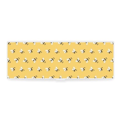 Cmagnifico Federmäppchen, niedliches BeeCreative, einfache Schreibwaren-Box, 19,5 x 6,8 x 3 cm, Stil:, Einheitsgröße, Federmäppchen von Cmagnifico