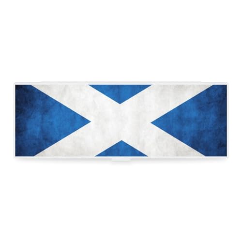 Cmagnifico Federmäppchen, schottisches Retro, kreative einfache Schreibwaren-Box, 19,5 x 6,8 x 3 cm, Stil:, Einheitsgröße, Federmäppchen von Cmagnifico