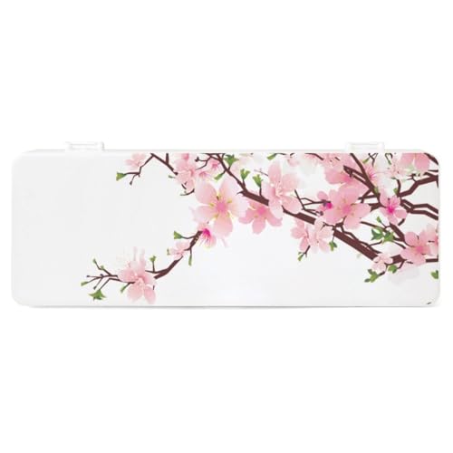 Cmagnifico Federmäppchen, verführerische Kirschblüten, kreative einfache Schreibwaren-Box, 19,5 x 7,1 x 2,7 cm, Stil:, Einheitsgröße, Federmäppchen von Cmagnifico