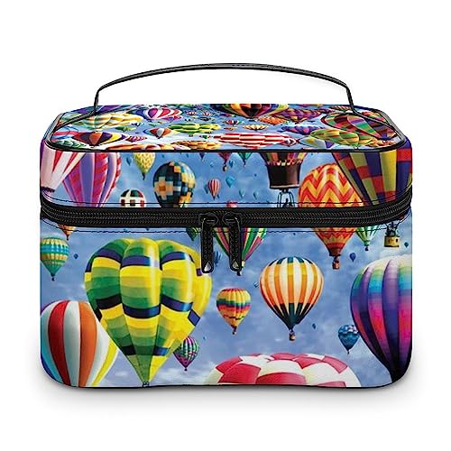 Cmagnifico Kosmetiktasche, Motiv: Frühlings-Sonnenblumen, Retro-Blumen, Make-up-Tasche, Leder, Reise-Kulturbeutel für Damen, Stil 1-1, 25x18x15cm Cmagnifico Kosmetiktasche, Motiv: Frühlings-Sonnenblumen, Retro-Blumen, Make-up-Tasche, Leder, Reise-Kulturbeutel für Damen, Stil 1-1, 25x18x15cm von Cmagnifico