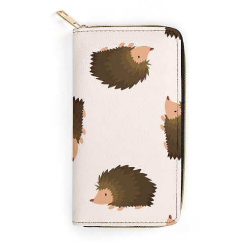 Cmagnifico Ledergeldbörse, kanadisches Ahornblatt, kleine Größe und großes Fassungsvermögen, leicht zu tragen, Style-4, 19.7x10.5cm, Modern von Cmagnifico