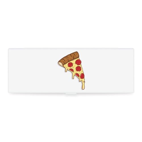 Cmagnifico PizzaCreative Federmäppchen, einfache Schreibwaren-Box, 19,5 x 6,8 x 3 cm, Stil:, Einheitsgröße, Federmäppchen von Cmagnifico