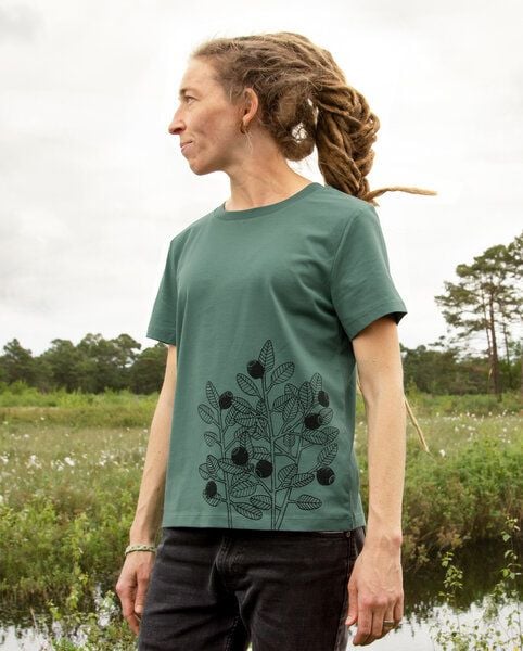 Cmig Blaubeer T-Shirt Damen in green bay von Cmig