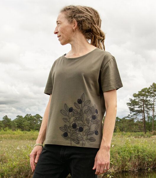 Cmig Blaubeer T-Shirt Damen von Cmig