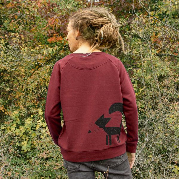 Cmig Damen Pullover Fuchs von Cmig