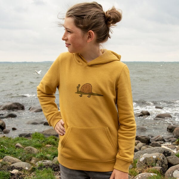 Cmig Kinder Hoodie Schnigel in ochre von Cmig