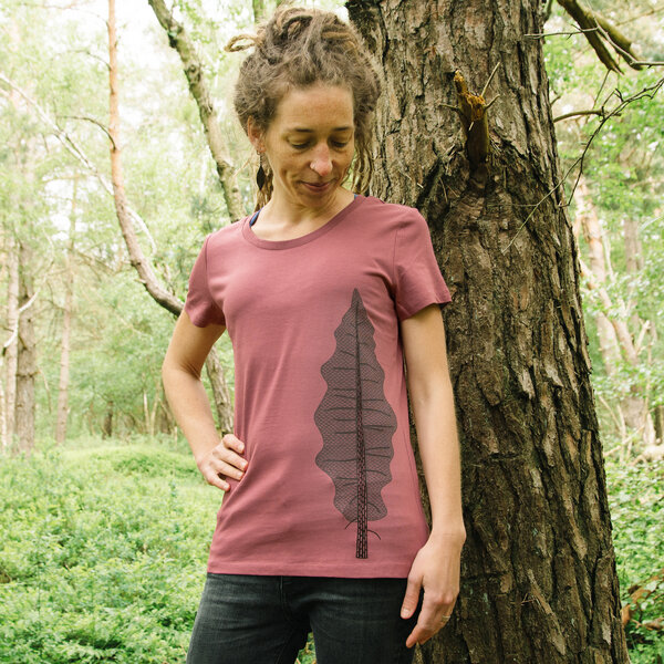 Cmig Tanne T-Shirt Damen aus Biobaumwolle von Cmig