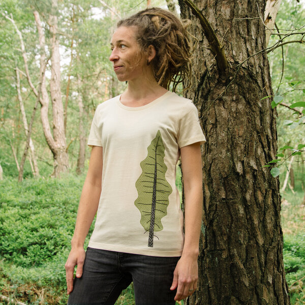 Cmig Tanne T-Shirt Damen aus Biobaumwolle von Cmig