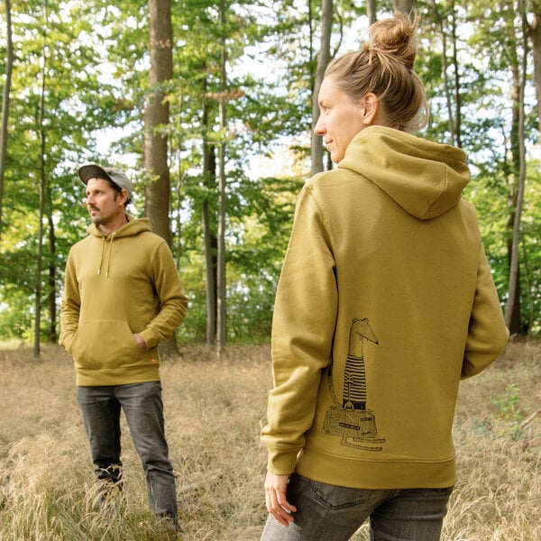 Cmig Unisex Hoodie Reisewiesel von Cmig