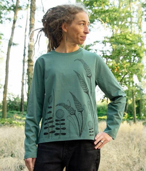 Cmig Waldwiese Langarmshirt in green bay von Cmig