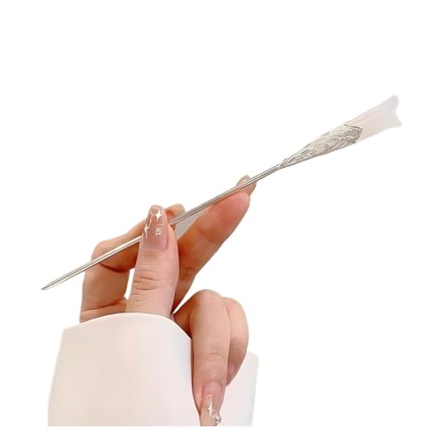 Cmis Kbei 2 Stück elegante Haarspangen im chinesischen Stil, Quaste, traditionelles Blumendesign, Frisur-Accessoire, Damenschmuck, Haarnadel (A) von Cmis Kbei