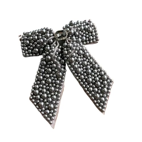 Cmis Kbei Haarspange mit süßen Perlen und Schleife, für Damen, modisch, Y2K, Haarschmuck, Haarnadel (3) von Cmis Kbei