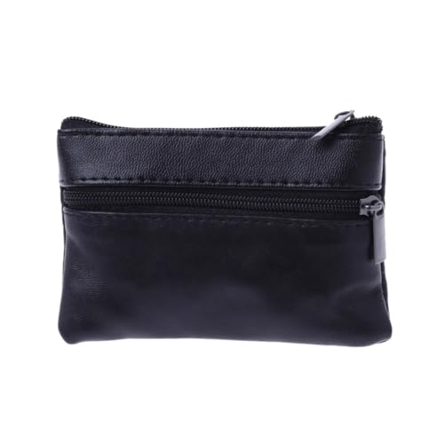 Cmis Kbei Vintage Leder Herren Geldbörse Reißverschluss Münzgeldbörse Bargeld Kleingeld Geldbörse Schlüsselhalter Geldbeutel Geschenk für Frauen, 1 Stück., Einheitsgröße von Cmis Kbei