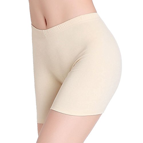 Damen Shorts Leggings - Yoga Kurze Hose Unter Rock - Slim Stretch Bequem Thin von CnlanRow