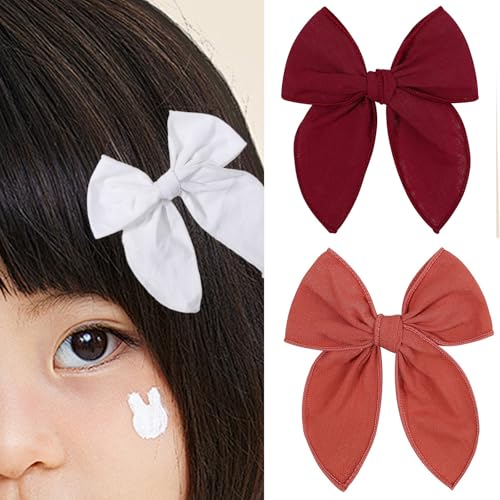 Baby Bowknot Haarnadel Kinder Weihnachten Haarnadel Kleinkind Schmetterling Haarnadeln Elegante Haarschmuck von Cnrfeoap