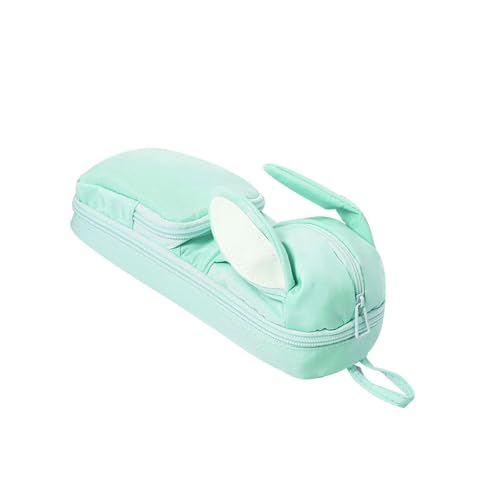 Cnrfeoap Ästhetisches Federmäppchen, schöne Kaninchen, Stiftetui, japanischer Stil, Stifttasche, Schulbedarf für Mädchen, japanischer Stil, Kaninchen-Tasche, ästhetische Tasche, grün Cnrfeoap Ästhetisches Federmäppchen, schöne Kaninchen, Stiftetui, japanischer Stil, Stifttasche, Schulbedarf für Mädchen, japanischer Stil, Kaninchen-Tasche, ästhetische Tasche, grün von Cnrfeoap