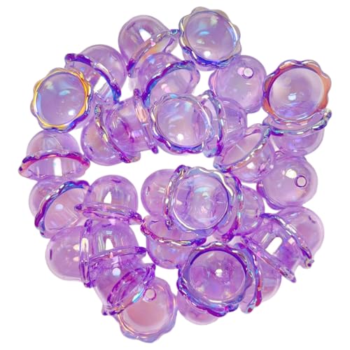 Cnrfeoap Clear 3D Löcher Winde Glocken Perlen Tragbare Handwerksbedarf Perlen Home Decoration Accessoire Für Projekte Täglich Nutzen von Cnrfeoap