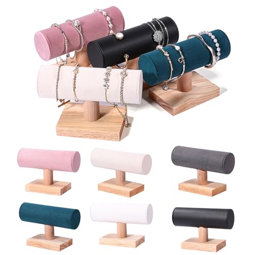 Cnrfeoap Stirnband Präsentationstablett Naturholz Halskette Display Rack Elegant Schmuckhalter Armband Accessoire Für Frauen Cnrfeoap Stirnband Präsentationstablett Naturholz Halskette Display Rack Elegant Schmuckhalter Armband Accessoire Für Frauen von Cnrfeoap