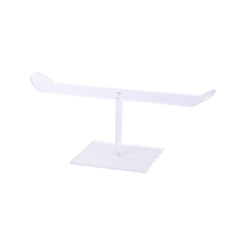Cnrfeoap Transparenter Haarreif Display Rack Acryl Organizer für Frauen Haarschmuck Stilvolle Transparente Stirnband Aufbewahrung Ständer von Cnrfeoap