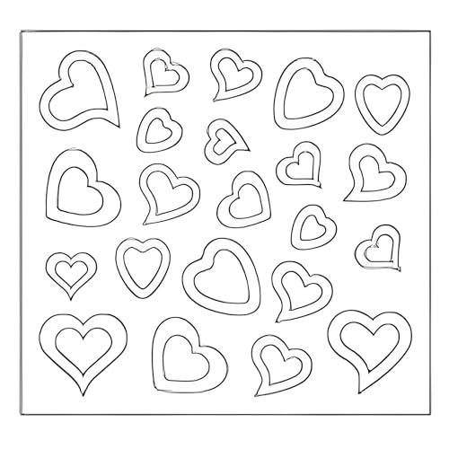 French Strips Art French Tip Aufkleber Geometrie Französisch Aufkleber Selbstklebend für Französisch von Cnrfeoap