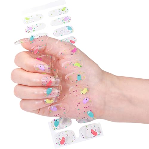 Gelnägel Applizes Modische Augengestaltung Langer Verschleiß Maniküre Accessoires Mit Nails File Stick Für Frauen von Cnrfeoap