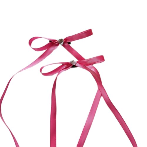 Haarspangen in Schleifenform, für süße Mädchen, Haarschmuck, 2 Stück von Cnrfeoap