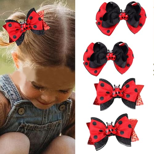 Kreativer Haarschmuck für Kinder, Cartoon-Tier-Design, Doppelschleifen, Clip-Kopfbedeckung für Alltag und Partys von Cnrfeoap