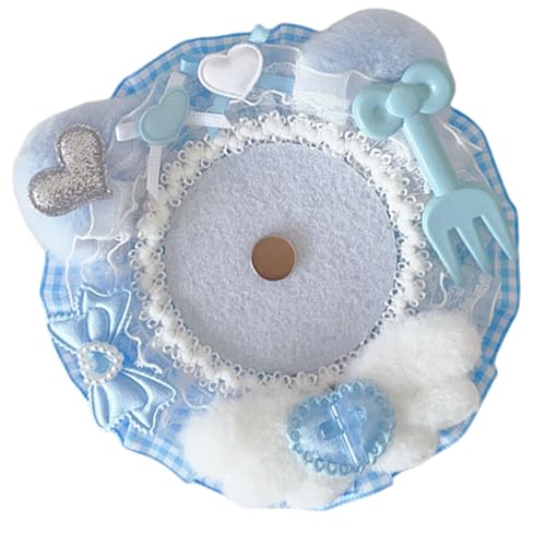 Cnrfeoap Multifunktionaler Spitzenbrosche Showcase Stand Handmade Pin Abzeichen Accessoire Füllte Tablett Basis Für Modische Frauen von Cnrfeoap