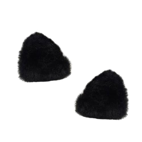 Stilvolle Plüsch-Katzenohr-Haarspangen, zarte Plüsch-Katzenohr-Haarspangen, Haarschmuck für eine verspielte Note von Cnrfeoap