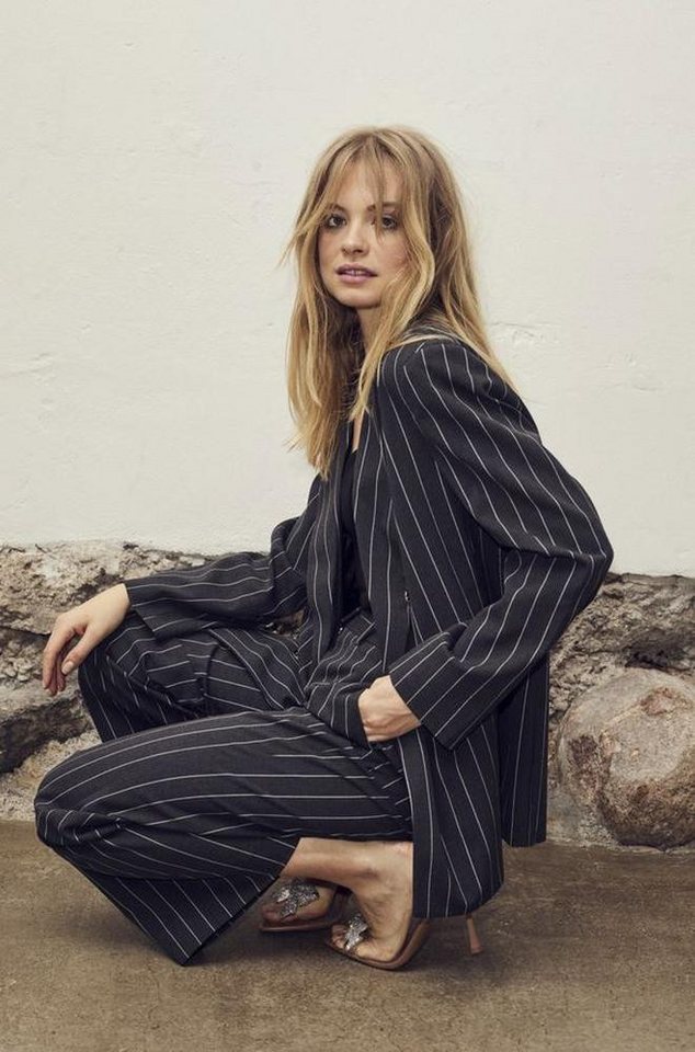 Co'couture Bootcuthose Stilvolle Nadelstreifenhose von Co'couture