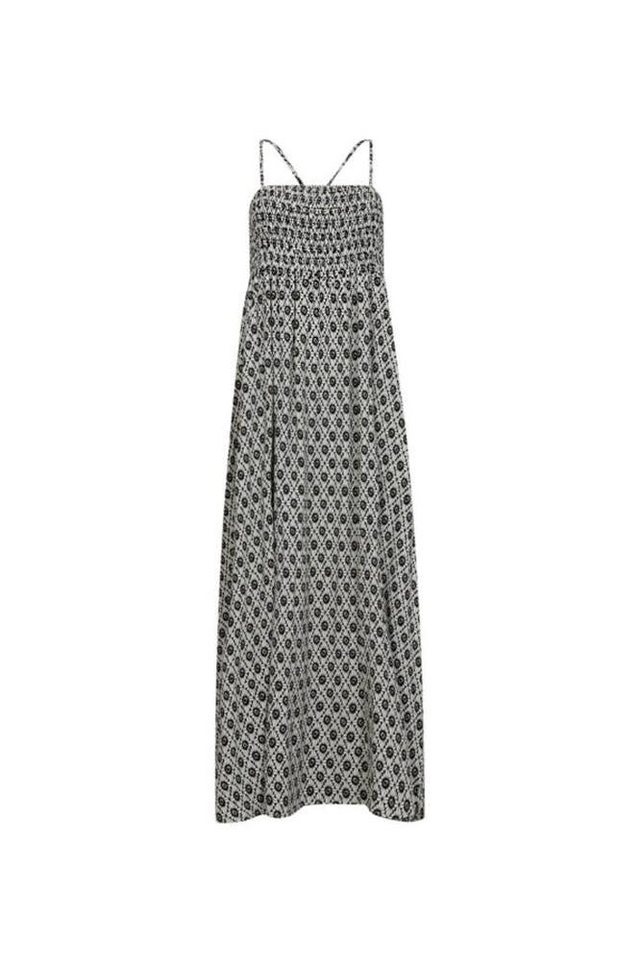 Co'couture Sommerkleid Leichtes Offwhite-Schwarz Kleid von Co'couture von Co'couture