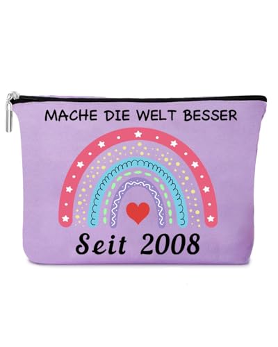 17 Geburtstag Geschenk Mädchen - Violette Geburtstagstasche Geschenk 17 Geburtstag Mädchen. Personalisierte Geschenk zum 17 Geburtstag für eine Freundin, Tochter von CoCoCherry