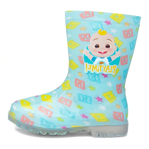 CoComelon Coco Kids Gummistiefel, Blau, blau, 25 EU von CoComelon