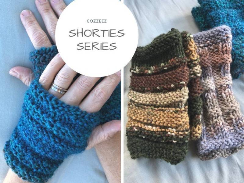 Handgefertigte Fingerlose Handschuhe von CoZZeeZ