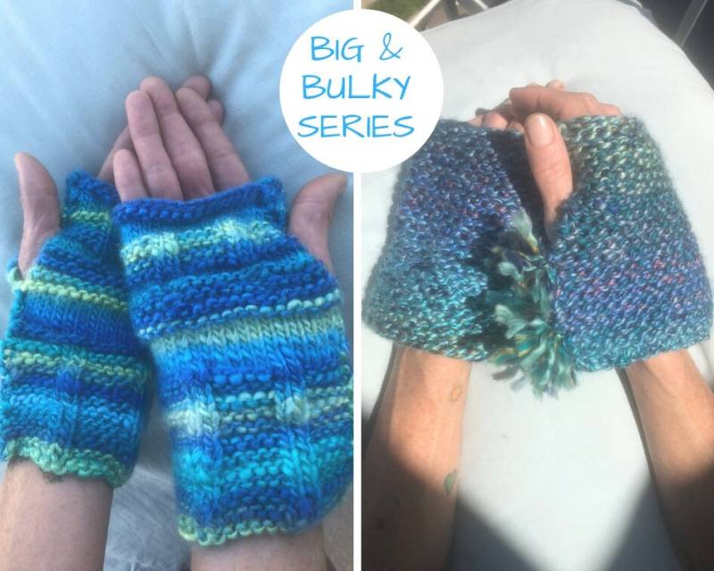 Handgefertigte Fingerlose Handschuhe von CoZZeeZ