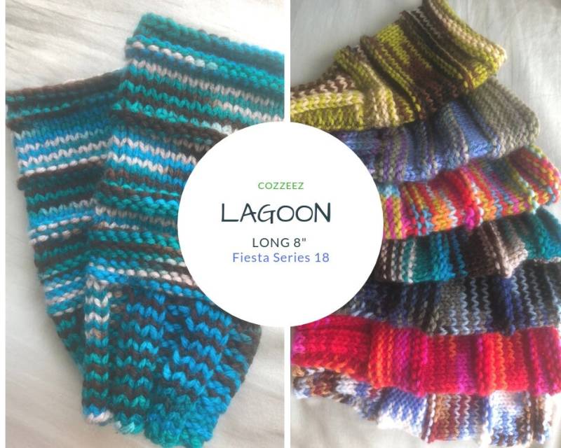 Handgestrickte Bunte Armstulpen von CoZZeeZ