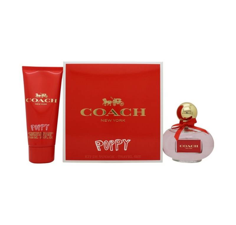 COACH Eau de Parfum Poppy Geschenkset 100ml EDP + 100ml Körperlotion von Coach