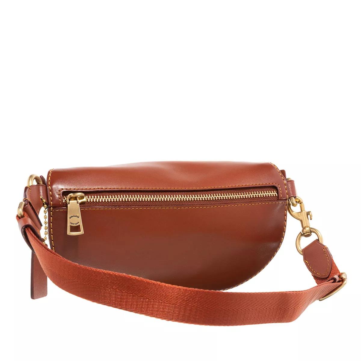 Coach Bauchtaschen - Coated Canvas Signature Bethany Belt Bag - Gr. ONE - in Braun - für Damen von Coach