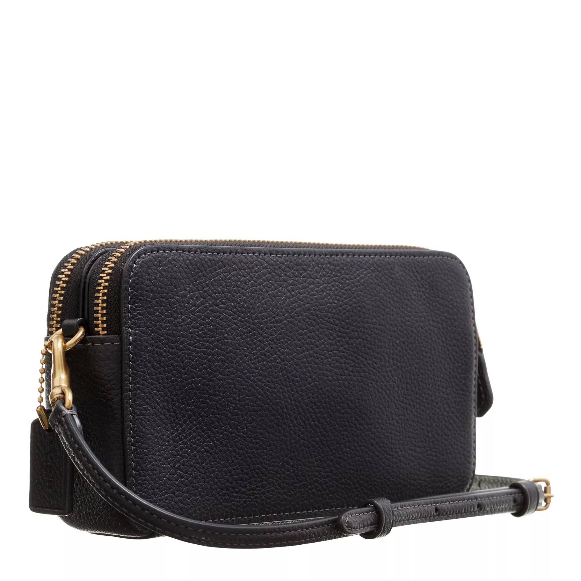 Coach Bauchtaschen - Polished Pebble Leather Leather Kira Crossbody - Gr. ONE - in Schwarz - für Damen von Coach